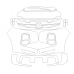 Mitsubishi ASX (2019) - pattern for the body