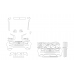 Mitsubishi L200 2025 front - pattern for the body