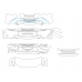 Mitsubishi Outlander (2015) - pattern for the body