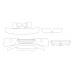 Mitsubishi Pajero MONTERO 2005 - pattern for the body