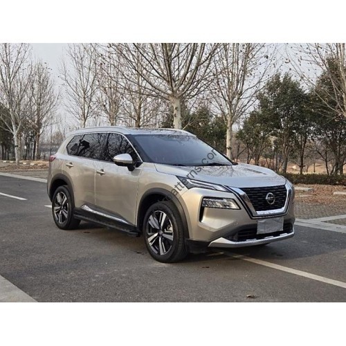 Nissan X-Trail 2022 bumper bottom chrome - pattern for the body