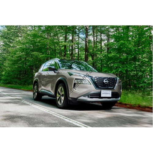 Nissan X-Trail 4 generation, T33 (04.2021 - present) - Pattern for rear windows