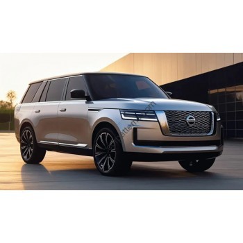 Nissan Armada 2025 - the pattern of the interior