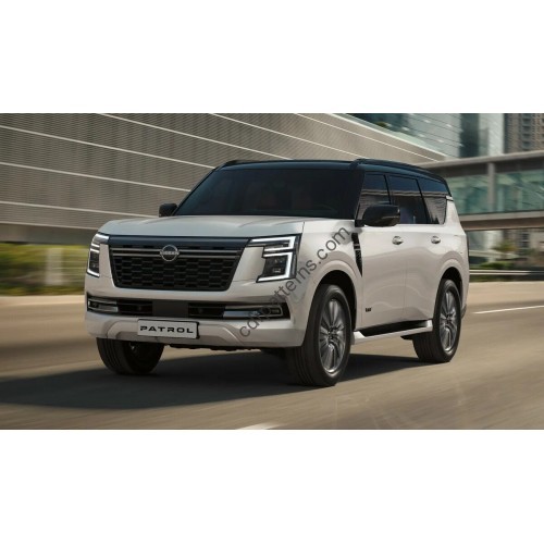 Nissan Patrol 2025 - the pattern of the interior