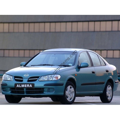 NISSAN ALMERA N16 2000-2006 - pattern for car mats