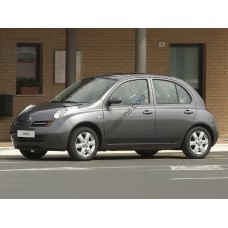 Nissan Micra (March), K12, 3 generation - 2003-2010 - pattern on the windshield