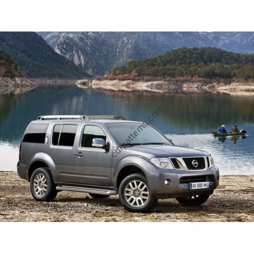 Nissan PATHFINDER - S, SE, LE (All Models) 2011 - pattern for the body