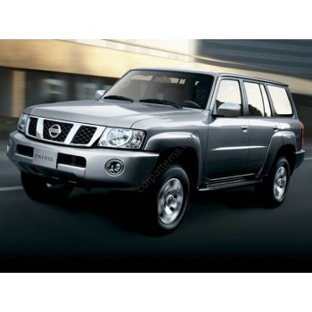 NISSAN PATROL 2006-> - pattern for car mats