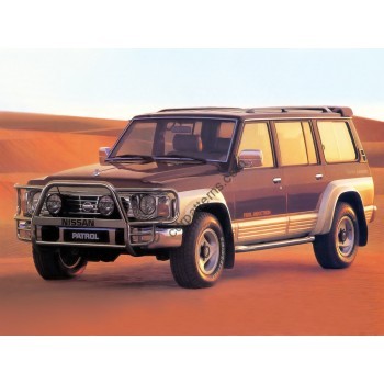 Nissan Patrol 5 d, 4 generation, Y60 (10.1987 - 09.1997) Front side glass pattern