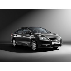 Nissan Sentra - 7 generation, B17 (08.2014 - 10.2017) sedan - Pattern for rear windows Nissan Sentra - 7 generation, B17 (08.2014 - 10.2017) sedan - Pattern for rear windows