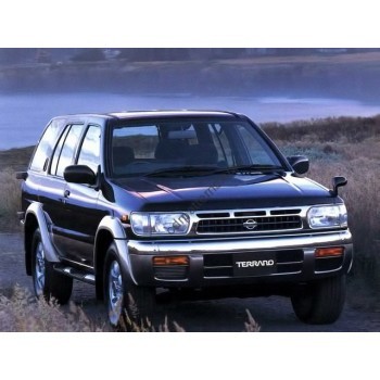 Nissan Terrano (50) 1995-2002 Front side glass pattern