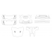 Nissan GTR 2017 - pattern for the body