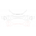 Omoda C5 2024 headlights and bumper - pattern for the body