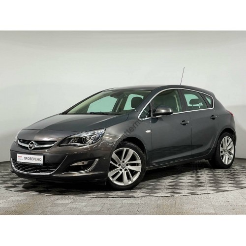 Opel Astra 2014 bumper and headlights - pattern for the body