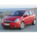 Opel CORSA D 4-е generation (2006-2014) 5 d - Pattern for rear windows