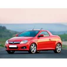 Opel Tigra open body, 2 generation, B (06.2004 - 05.2009) Front side glass pattern