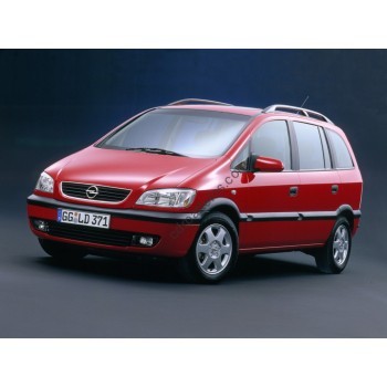 Opel Zafira A 1st generation (1999-2005) Front side glass pattern