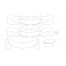 Opel Astra 2014 bumper and headlights - pattern for the body