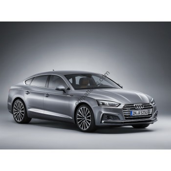 Audi A5 4 doors 2nd generation, hatchback, F5 (12.2016 - present) Front side glass pattern