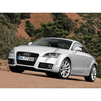 Audi TT 2 generation, 8J (04.2006 - 2014) Front side glass pattern