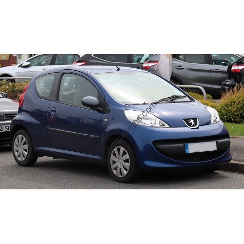 Peugeot 107 2005-2015 - Pattern for rear windows