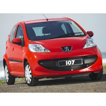 Peugeot 107 5-door hatchback, 1 generation (06.2005 - 2015) Front side glass pattern