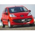 Peugeot 107 5-door hatchback, 1 generation (06.2005 - 2015) Front side glass pattern