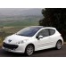 Peugeot 207 hetchback 3 d, 1 generation (03.2006 - 2011) - Pattern for rear windows