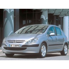 Peugeot 307 hetchback 5 d, 1 generation (01.2001 - 2008) - Pattern for rear windows
