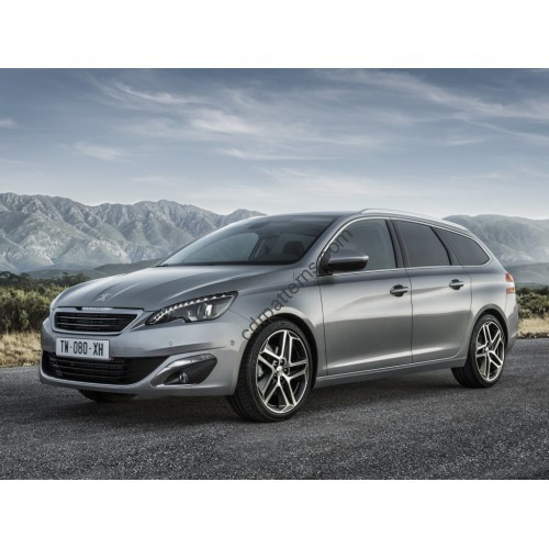 Peugeot 308 2 generation universal 5 d. 2013 – 2021 Front side glass pattern