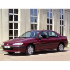 Peugeot 406 sedan, 1 generation (10.1995 - 2004)  - Pattern for rear windows
