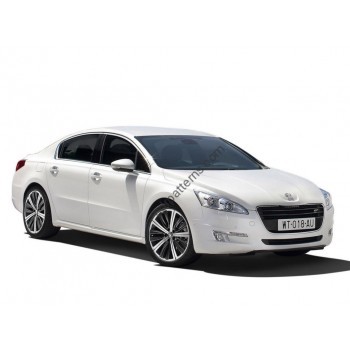 Peugeot 508 1st generation (2011-2018) Front side glass pattern