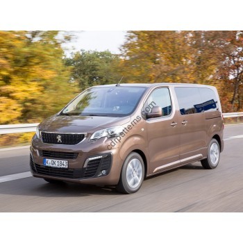 Peugeot Traveller 1 generation (07.2017 - p.t.) Front side glass pattern