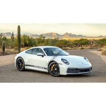 Porsche 911 Coupe Carrera S, Carrera 4S 2020 - bumper - pattern for the body