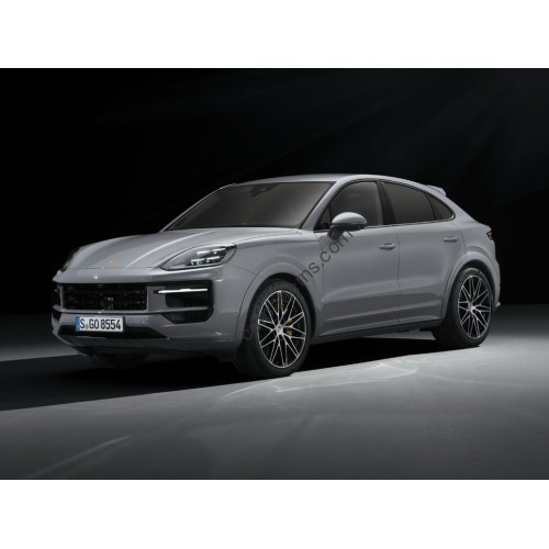 Porsche Cayenne Coupe 2024 - Multimedia screen template