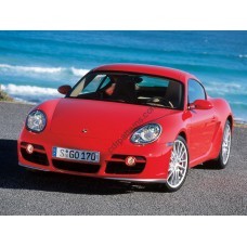 Porsche Cayman 1 generation, 987 (09.2004 - 2013) - pattern on the windshield