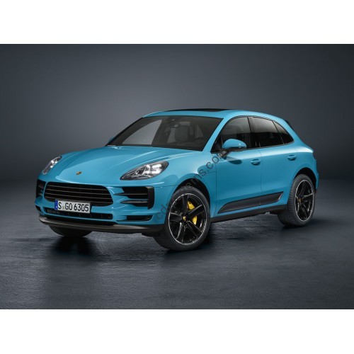 Porsche Macan 2018 - Multimedia screen template