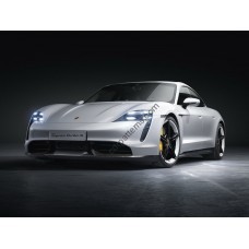 Porsche Taycan 2020 - Multimedia screen template