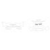 Porsche 911 2024 Carrera Coupe – bumpers - pattern for the body