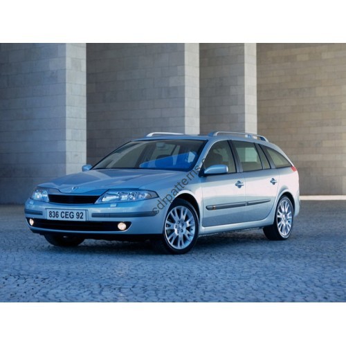 Renault Laguna 2 generation, X74 universal (03.2001 - 2008) - Pattern for rear windows