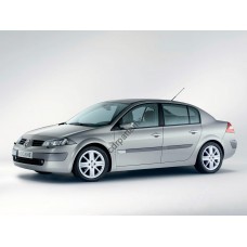 RENAULT MEGANE II 2002-2008 - pattern for car EVA mats