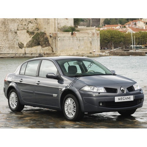 Renault Megane, 2002 - 2009 - 2 generation LM05, LM1A, LM2Y sedan - Pattern for rear windows