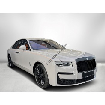 Rolls-Royce Ghost Base 2024 - the pattern of the interior