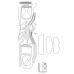 BMW 3 Series 2020 - the pattern of the interior