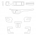 Honda ELYSION 2016 - the pattern of the interior