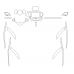 Vaz Vesta - the pattern of the interior
