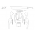 Lexus LS 350 2018 - the pattern of the interior