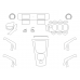 Mercedes-Benz A-Class (2019) - the pattern of the interior