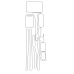 Tesla Model X 2018 - the pattern of the interior