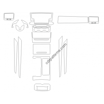 Volkswagen Teramont 2017-2018 - the pattern of the interior